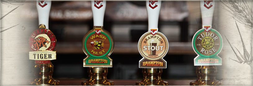 The finest real ales from Brampton Brewery